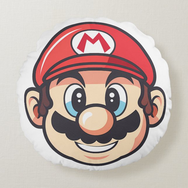 almohada de diseño redondo (Anverso)