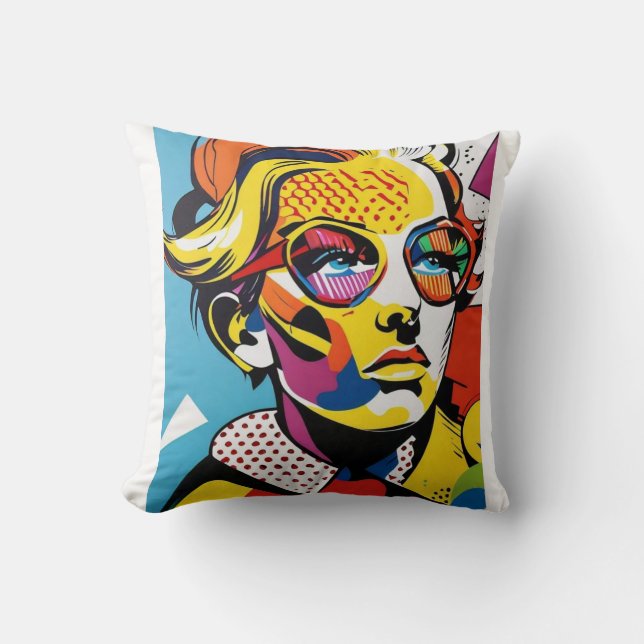 almohada de diseño único (Anverso)