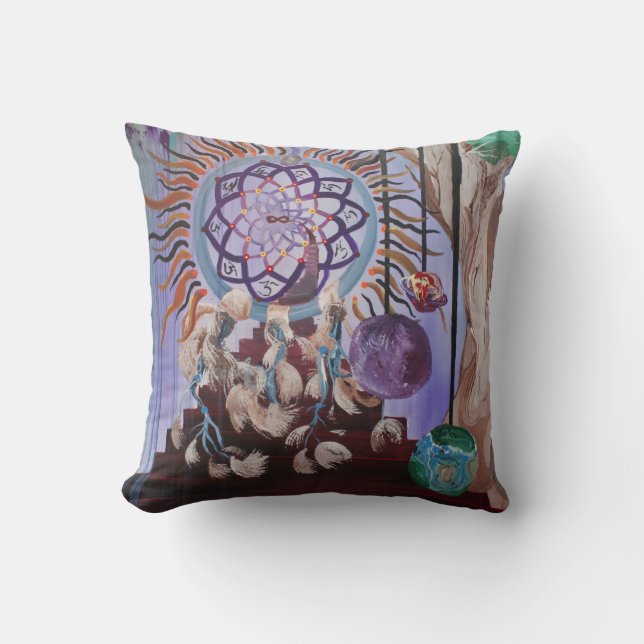 Almohada de doble cara grande del Ósmosis-Sueño (Anverso)