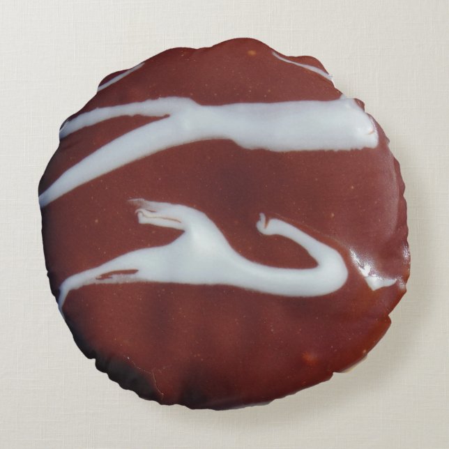 almohada de donut de chocolate (Reverso)