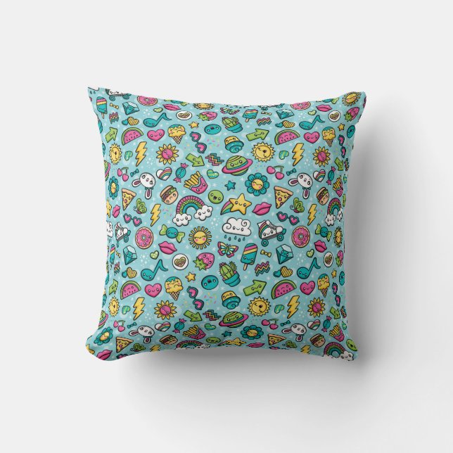 almohada de Doodles totalmente curados (Anverso)