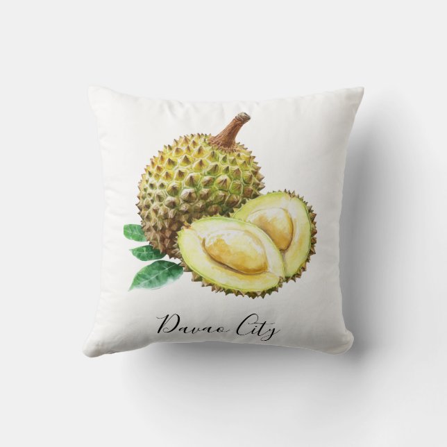 Almohada de Durian de la Ciudad de Davao – Filipin (Reverso)