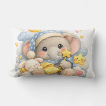Almohada de elefante para dulces sueños