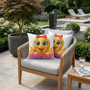 Almohada de Emoji Adorable – Decoración para el Ho