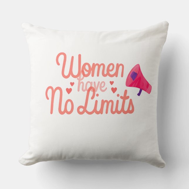 Almohada de Empoderamiento Femenino – Almohada de  (Anverso)