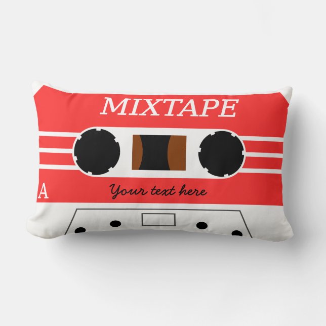 Almohada de encargo de MixTape (Anverso)
