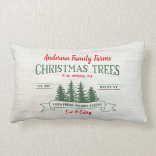 Almohada de encargo del acento de la granja de