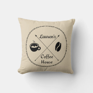 Almohada de encargo del café