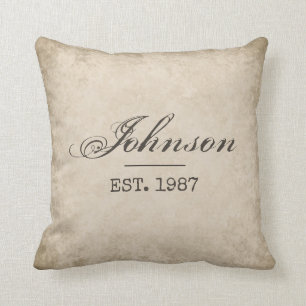 Almohada de encargo del cortijo, su apellido y