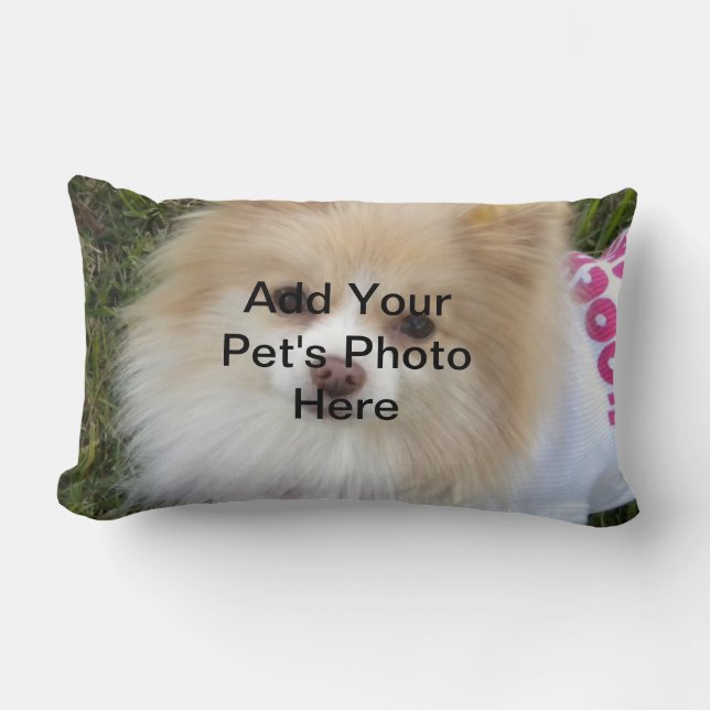 Almohada de encargo del mascota (Anverso)