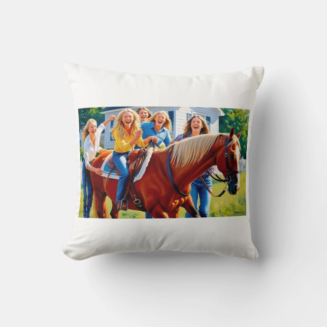 almohada de equitación (Anverso)