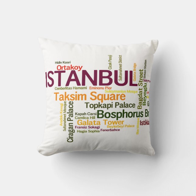 Almohada de ESTAMBUL (Anverso)