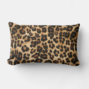 Almohada de estampado de leopardo