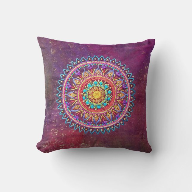 Almohada de estilo bohemio (Anverso)