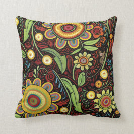 Almohada de estilo bohemio