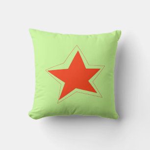 almohada de estrella negrita