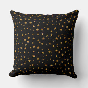 Almohada de Estrellas Doradas de Interior