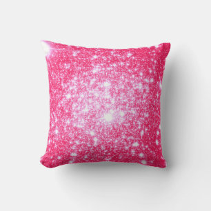 Almohada de Estrellas Rosa Brillante