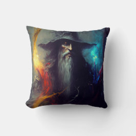 Almohada de fantasía de Mago Oscuro | Arte de Mago