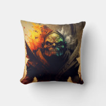 Almohada de fantasía del señor de la guerra orco |