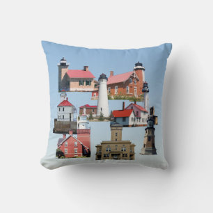 Almohada de faros del lago Superior