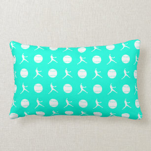 Almohada de Fastpitch de la turquesa
