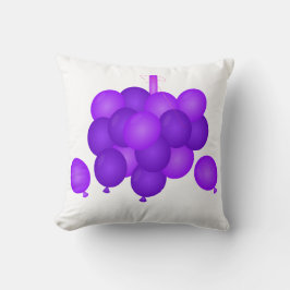 Almohada de felicidad de globos de cumpleaños