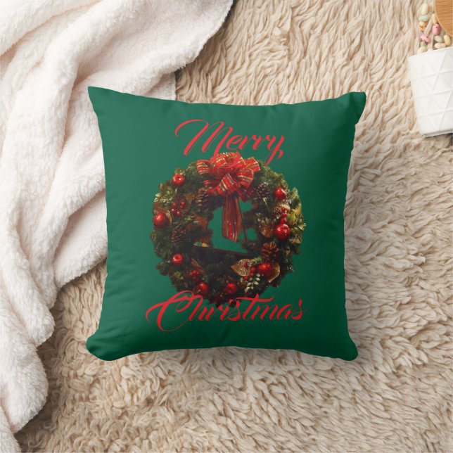 Almohada de "Feliz Navidad" (Manta)