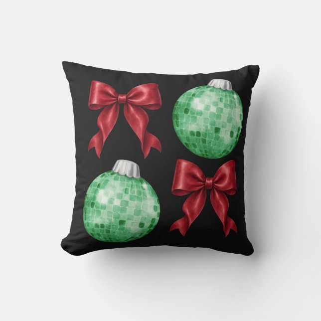 Almohada de fiesta de disco Coquette (Anverso)