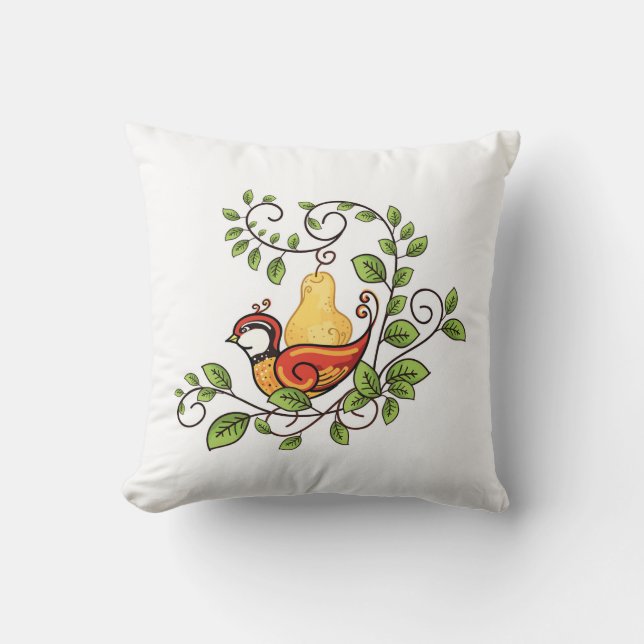 Almohada de fiesta-Perdiz (Anverso)