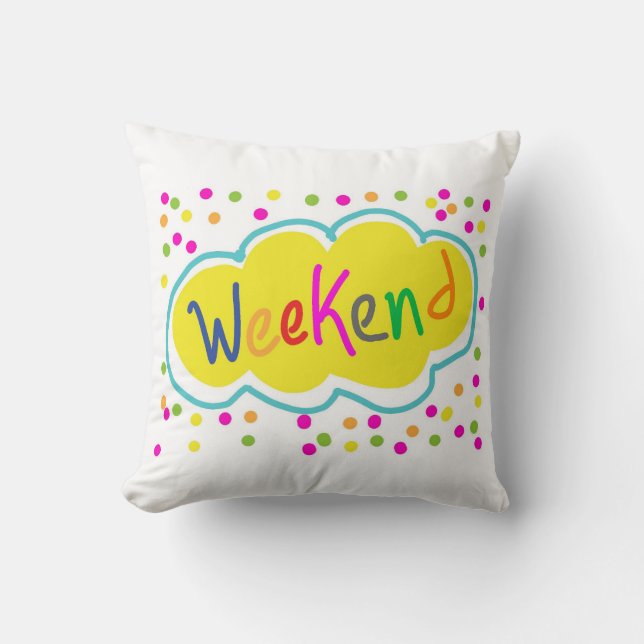 almohada de fin de semana (Anverso)