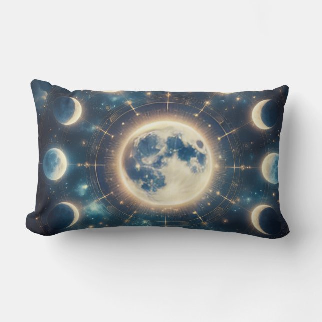 Almohada de flecha de ciclo lunar (Anverso)