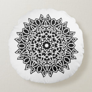 almohada de flor celta