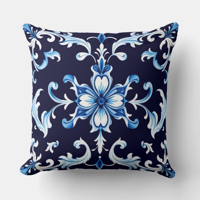 almohada de flor de azur (Anverso)