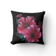 almohada de flor de petunia