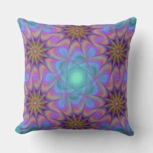 almohada de flor estrella