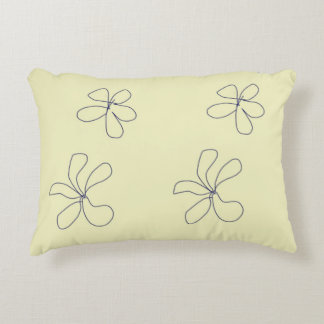 almohada de flores