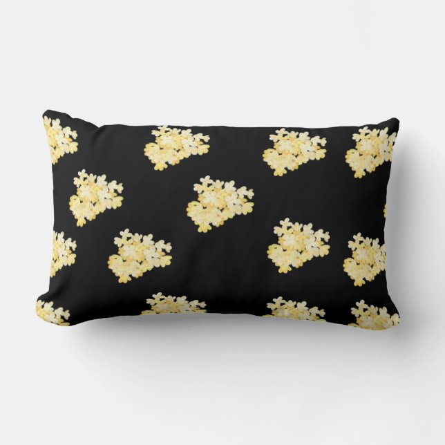 Almohada de flores amarillas (Anverso)