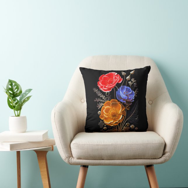 Almohada de flores armenias (Silla)