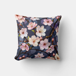 Almohada de flores de cerezo.