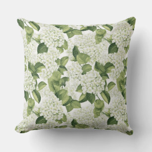 Almohada de Flores de Hortensia