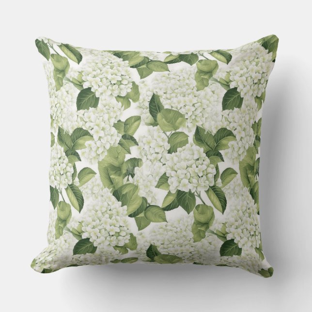 Almohada de Flores de Hortensia (Anverso)