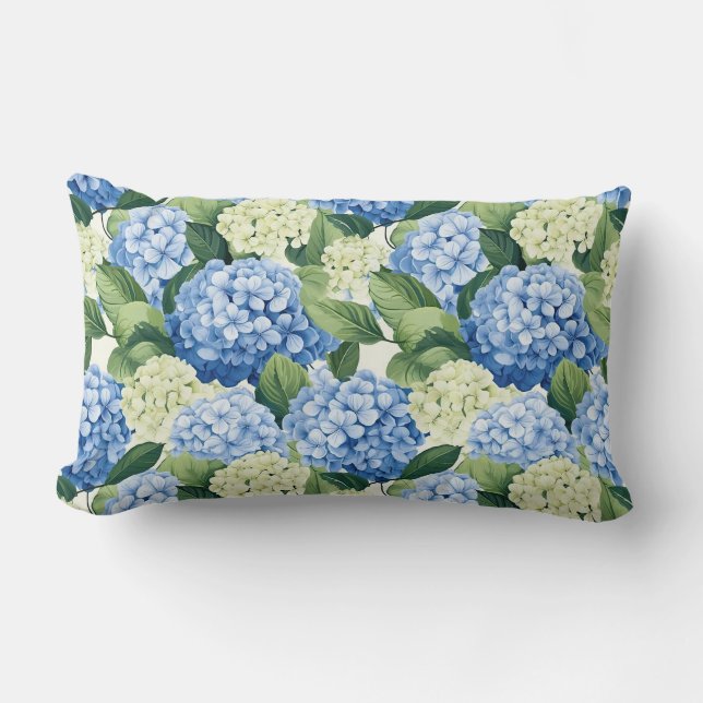 Almohada de Flores de Hortensia (Anverso)