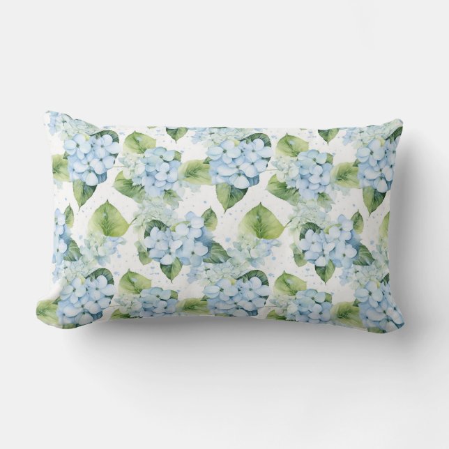 Almohada de Flores de Hortensia (Anverso)