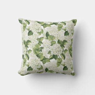 Almohada de Flores de Hortensia