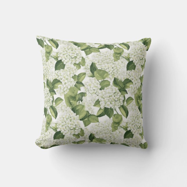 Almohada de Flores de Hortensia (Anverso)