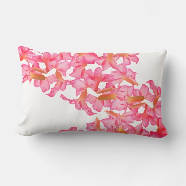 Almohada de flores de lirio Kudu hermosas (Anverso)