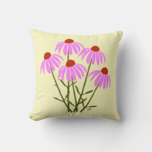 Almohada de flores de maíz morado