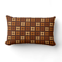 Almohada de flores de otoño cuadradas
