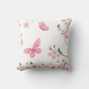 Almohada de flores de primavera